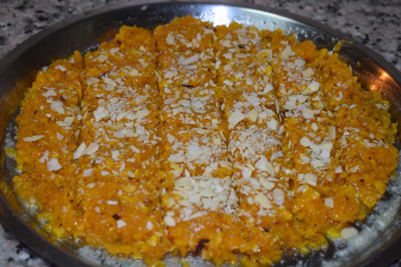 Mango Coconut Barfi Recipe