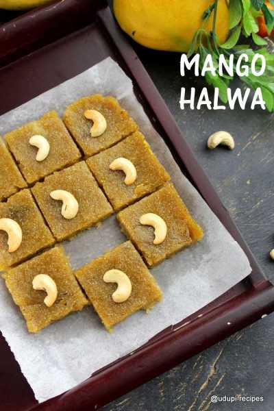 Mango Coconut Halwa | Mango Halwa Recipe - Udupi Recipes