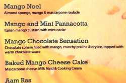 Mango Dessert Festival at Sin in Hotel Marine Plaza - Churchgate, Mumbai