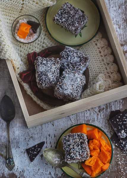 Mango Lamingtons - Cosmopolitan Currymania