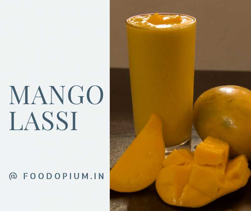 Mango Lassi Recipe - Food Opium