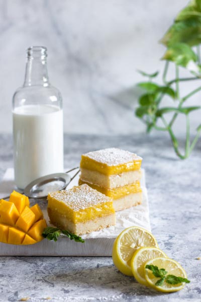 Mango Lemon Bars