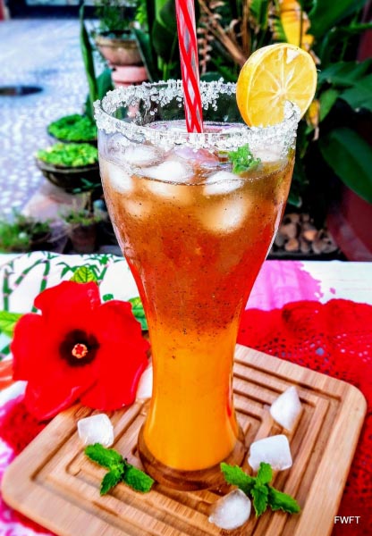 Mango Mint Iced Tea