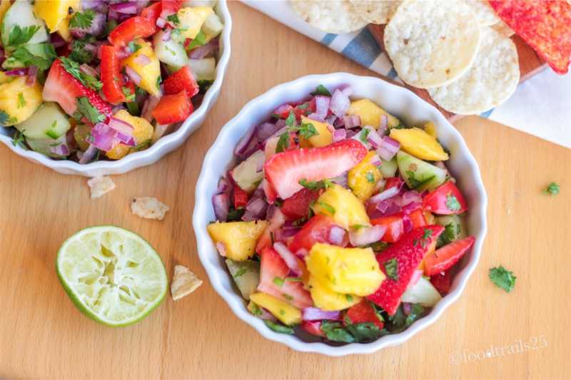 Mango And Strawberry Salsa - Food-trails