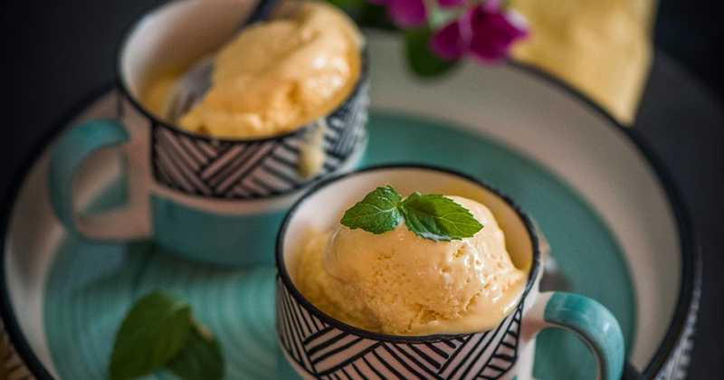 Mango Ice Cream...