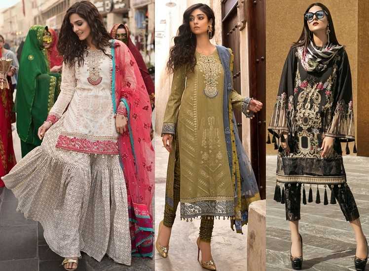 Maria B Collection Unstitched Lawn Dresses 2018-19