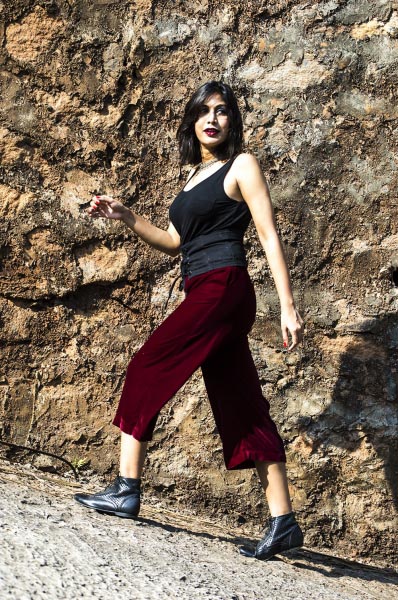 Maroon Velvet Culottes | Style Over Coffee