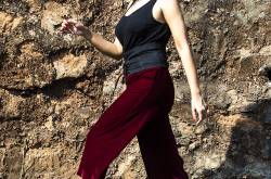 Maroon Velvet Culottes | Style Over Coffee