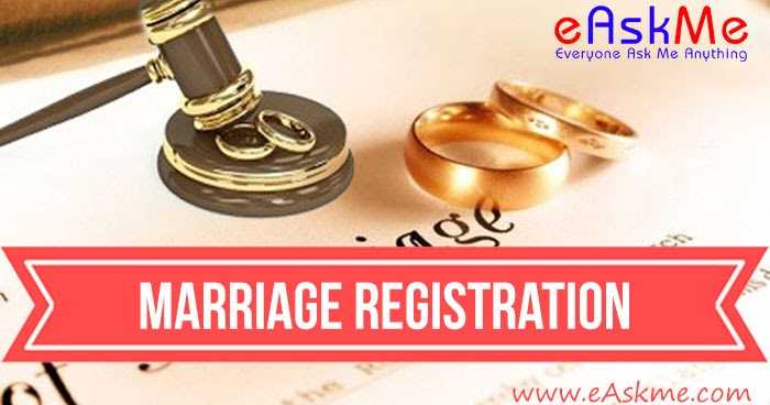 Marriage Registration - Not Taken Seriously Enough In This Day And Age