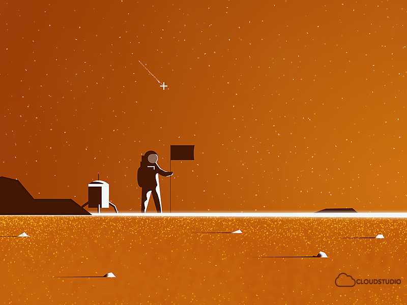 Mars Landing (Wallpaper)