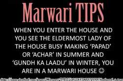 Marwari’s are synonym to “Food”!!