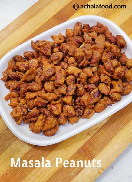 Masala Peanuts Recipe