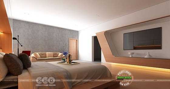 Master Bedroom And Stair Interior