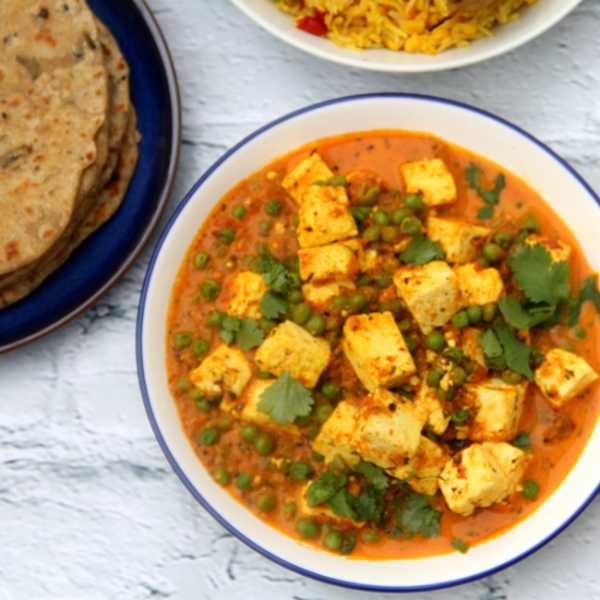 Matar Paneer Without Onion And Garlic - Spice Chronicles