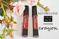 Maybelline Color Show Intense Crayon | Review, Swatches, LOTD