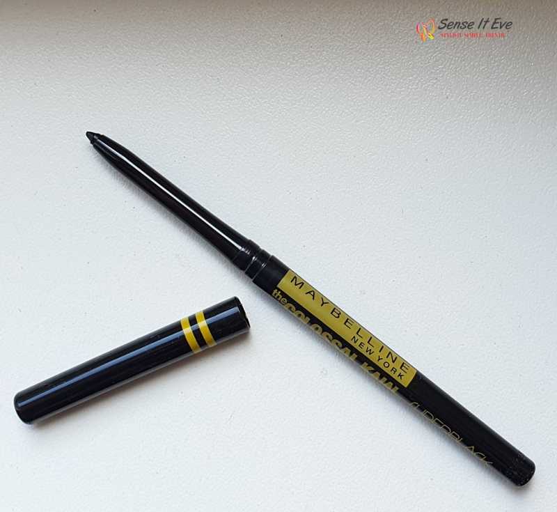 Maybelline The Colossal Kajal Super Black : Review & Swatches