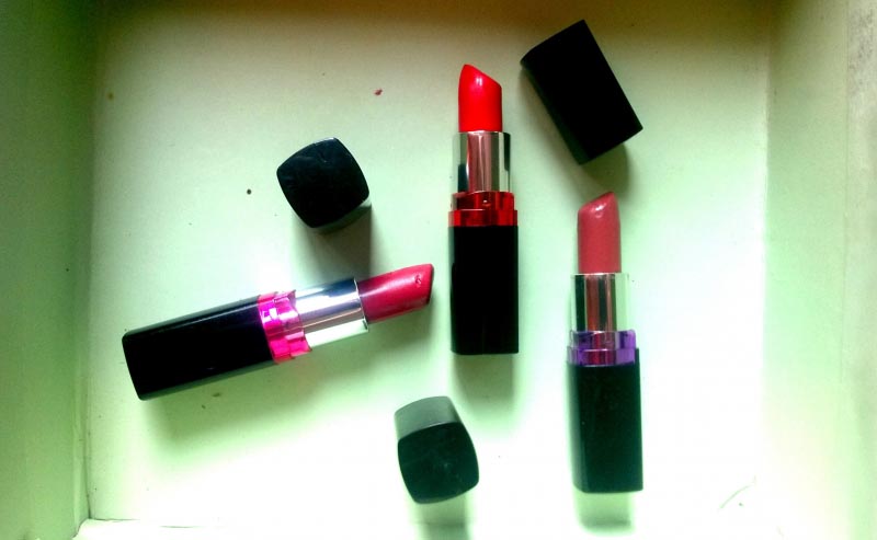 Maybelline Colorshow Lipsticks Review