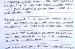 Media snubbed, by the boys in blue.