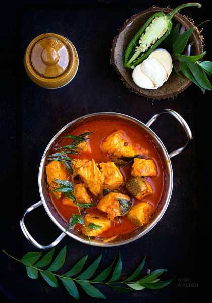 Meen Mulakittathu | Red Fish Curry | Video | Nish Kitchen