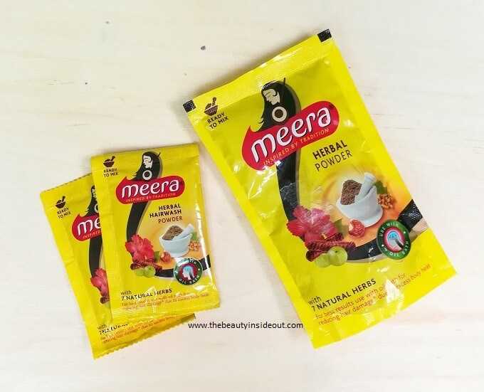 Meera Herbal Hairwash Powder Review