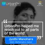 Meet Jyothi Manohara, A Vedic Mathematics Trainer From Bengaluru.