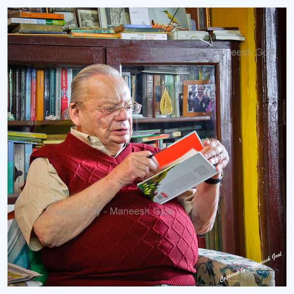 Meeting Mr. Ruskin Bond - Mybioscope