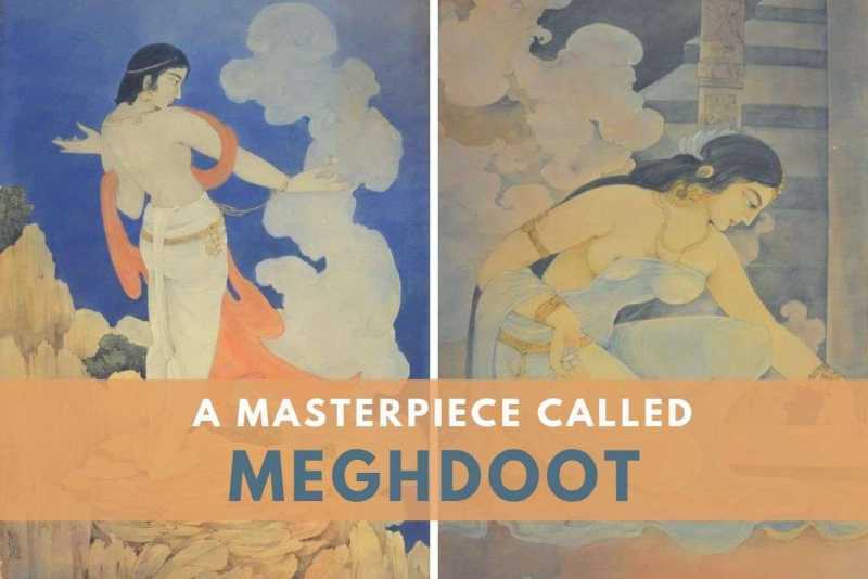 Meghdoot : A Kalidas Masterpiece Painted By Ramgopal Vijaivargiya | The Heritage Lab
