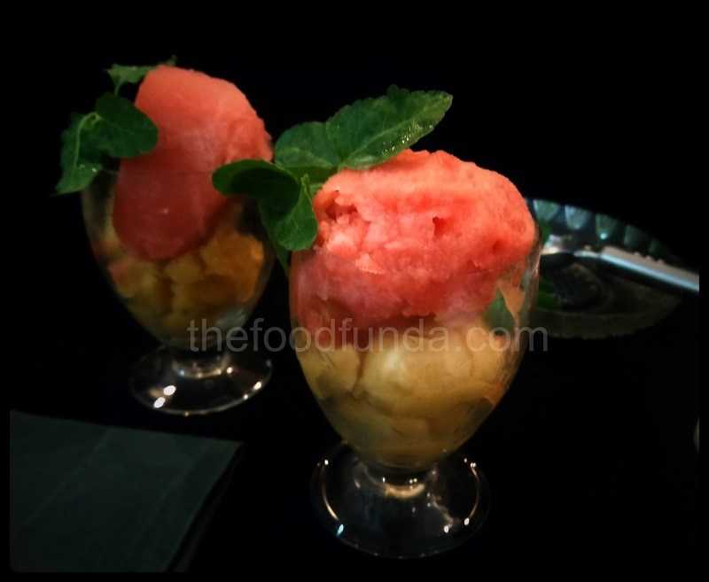 Melon Sorbet Recipe Without Ice Cream Machine - The Food Funda