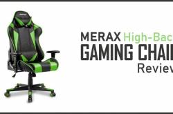 Merax High-Back Gaming Chair Review | Techinism
