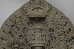 Met Museum New York Vishnu-s न्यूयॉर्क संग्रहालय के दो विष्णु  