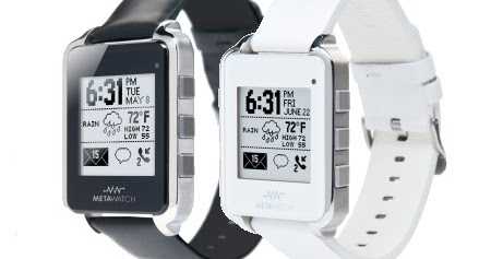 MetaWatch : First Smart Watch With Bluetooth 4.0
