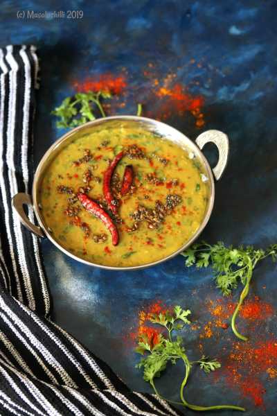 Methi Che Ambat Goad Varan (Maharashtrian Fenugreek Leaves Dal) - Masalachilli - A Celebration Of Indian Vegetarian Cooking, With A Twist!