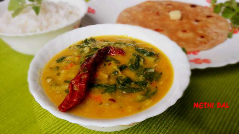 Methi Dal Recipe | Easy & Healthy Methi Dal Recipe - Palate