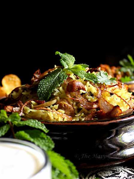 Methi Mushroom Pulao