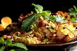 Methi Mushroom Pulao