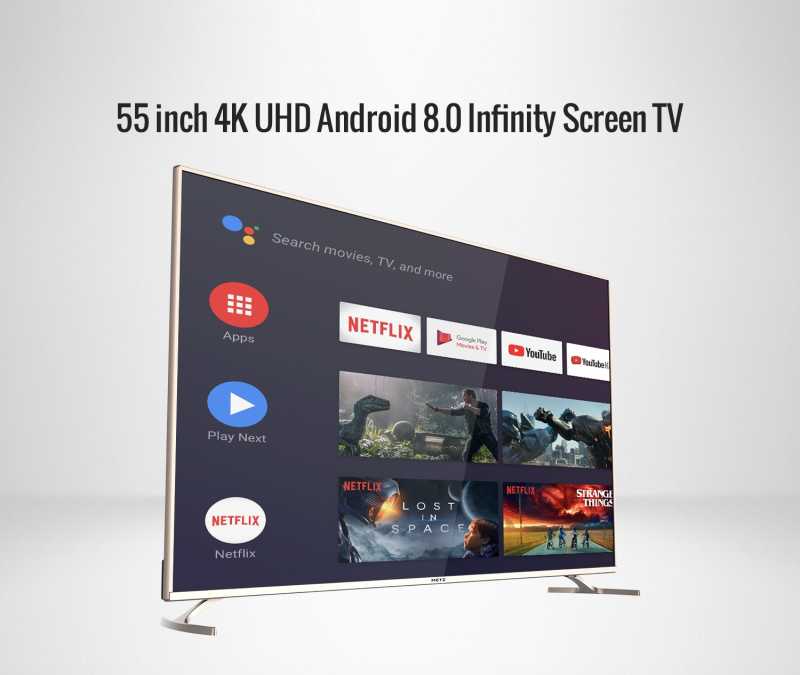 Metz Launches Infinity Screen Google Certified Android 8.0 Smart TVs In India