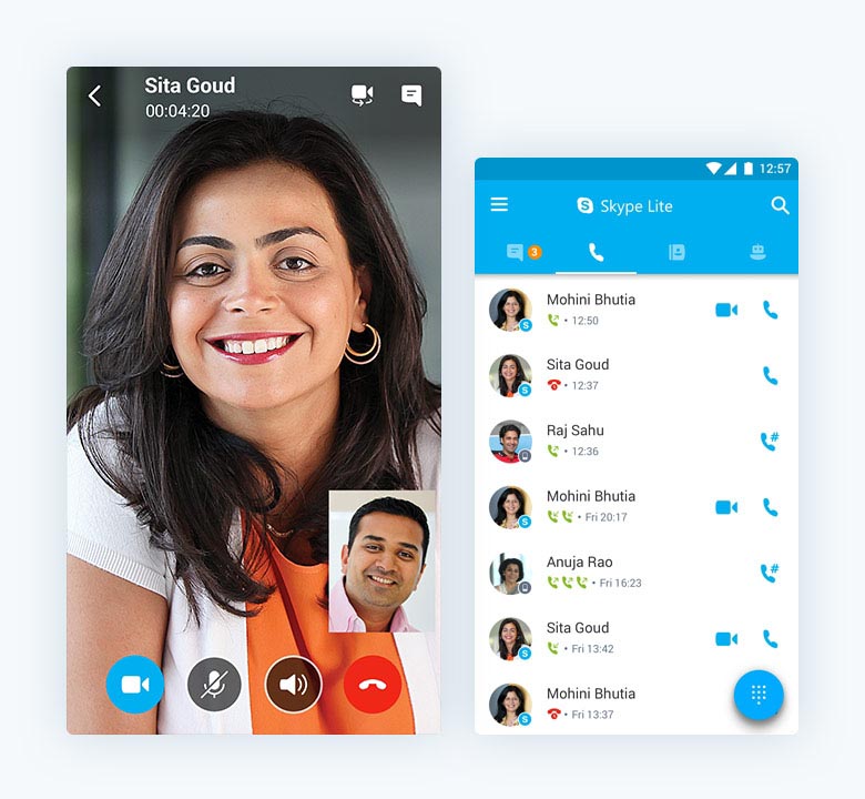 Microsoft Launches Skype Lite For India, Optimized For Slow Connections • Technology Bites