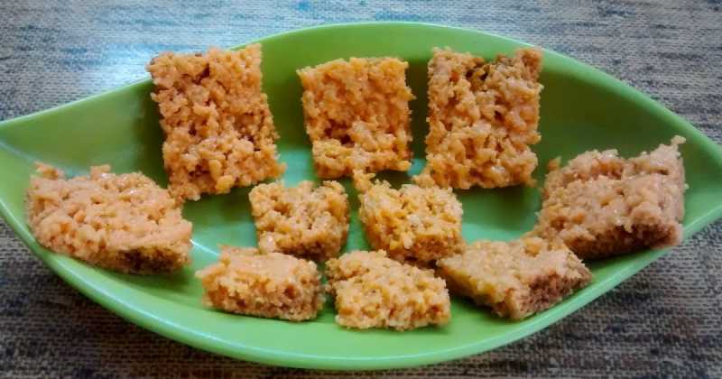 Microwave Indian Milk Cake 