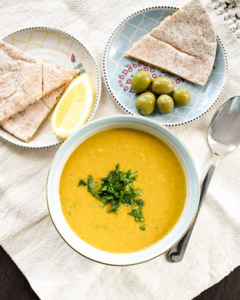 Middle Eastern Lentil Soup | Protein-Packed + Vegan - The India Edition