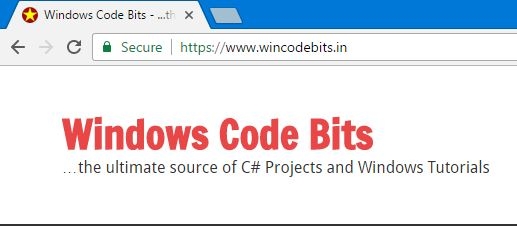 Migration To HTTPS - Windows Code Bits
