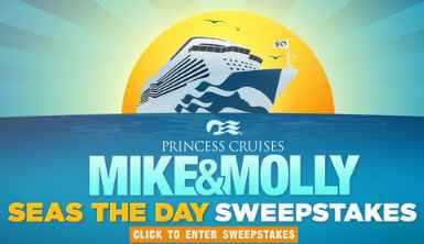 Mike & Molly Seas The Day Princess Cruises Sweepstakes Word Of The Day