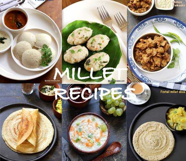 Millet Recipes | 14 Indian Millet Recipes - Udupi Recipes