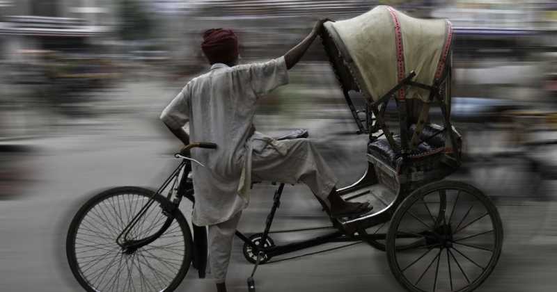 Million Dollar Smile Of Rickshaw Puller