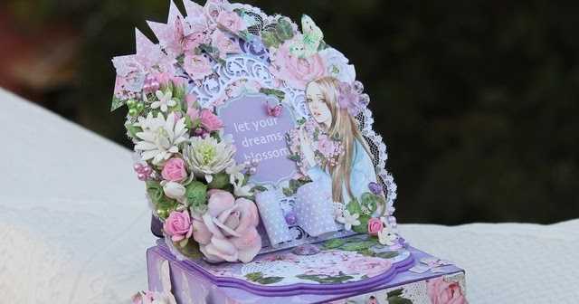 Mini Album With Easel Box