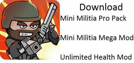 Mini Militia Pro Pack Mod Apk Updated Version 2.2.86 (mini Milita)