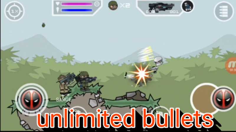 Mini Militia Unlimited Health,Ammo,Weapon,Life,Flying Mod APK Download - Mini Militia