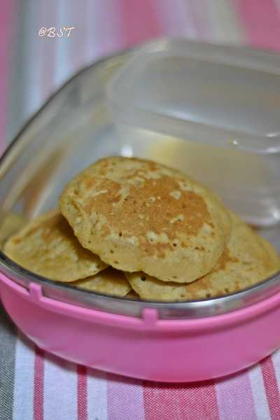 Mini Vegan Wholewheat Pancakes - The Big Sweet Tooth