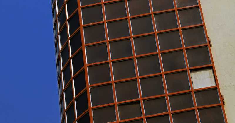 Minimalist Photography - By Prakash Ghai: Broken Window Pane