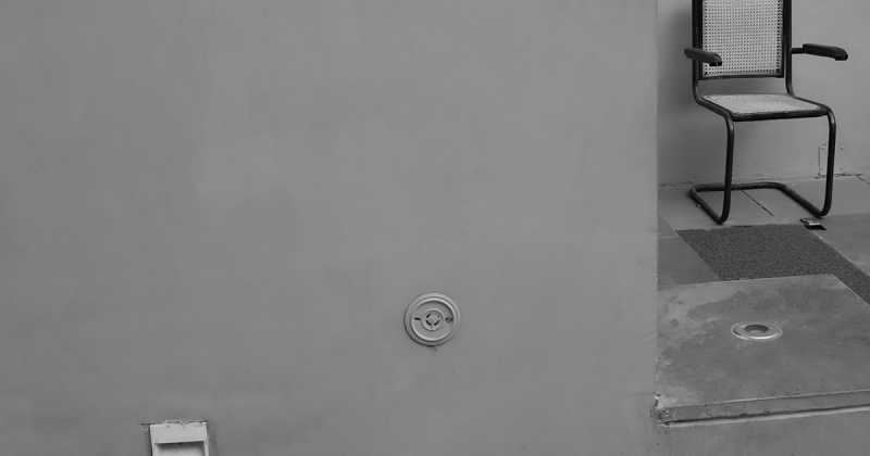 Minimalist Photography - By Prakash Ghai: Old Plastic Mesh Chair