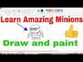 Minions : Draw And Paint Minions In Ms Paint | April Fool Special